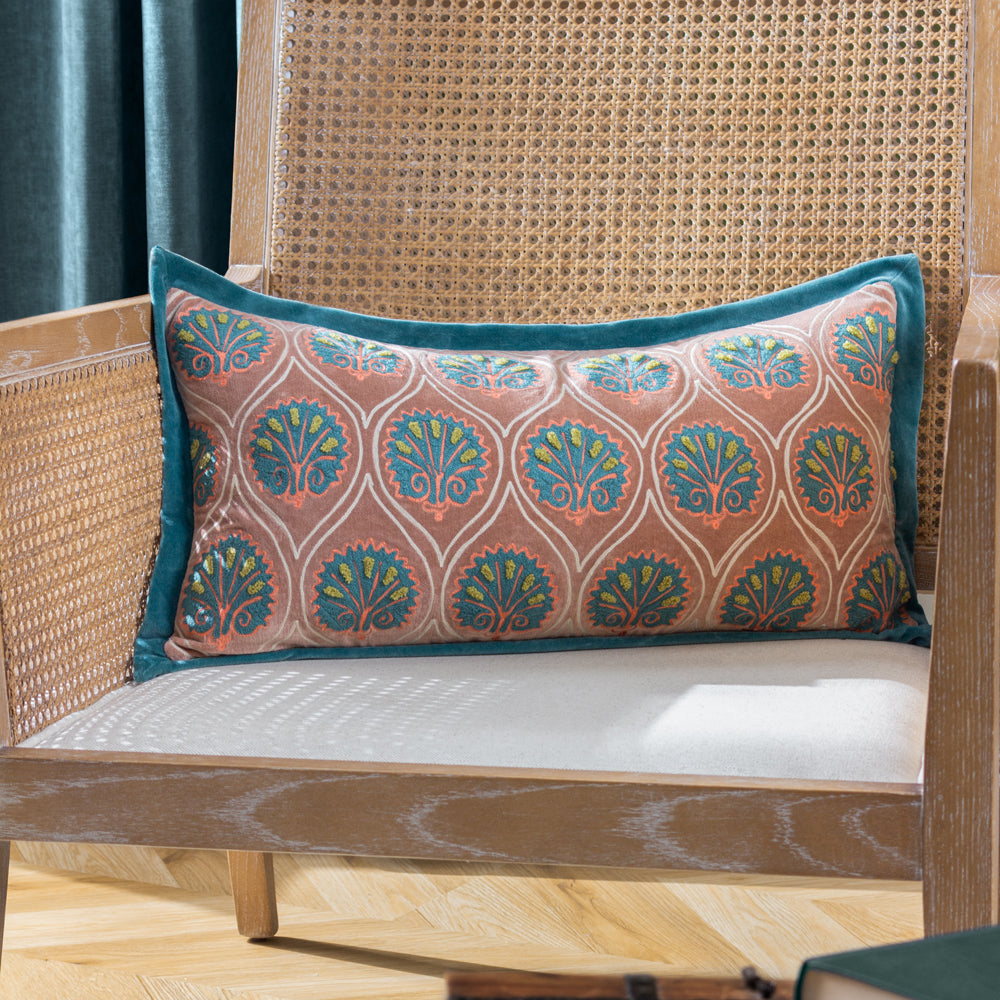 Abstract Blue Cushions - Casa  Cushion Cover Rose/French Blue Paoletti