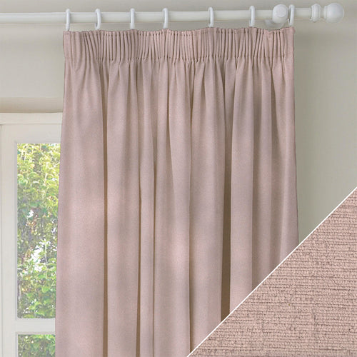 Plain Pink M2M - Castello Blush Made to Measure Curtains Paoletti