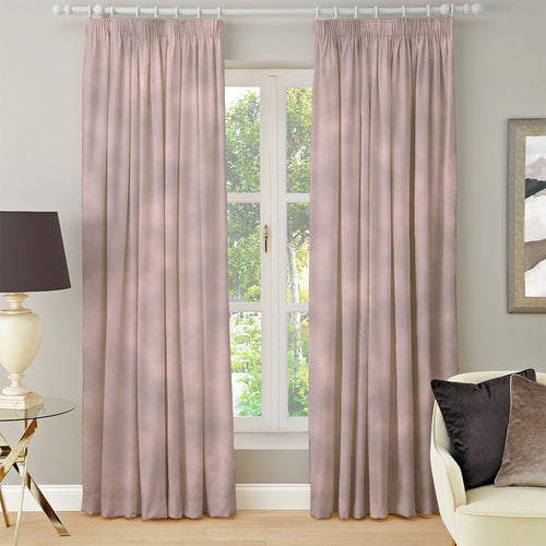 Plain Pink M2M - Castello Blush Made to Measure Curtains Paoletti