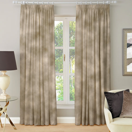 Plain Brown M2M - Castello Mink Made to Measure Curtains Paoletti