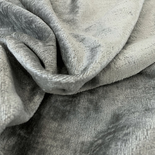 Plain Grey M2M - Castello Steel Fabric Sample Paoletti