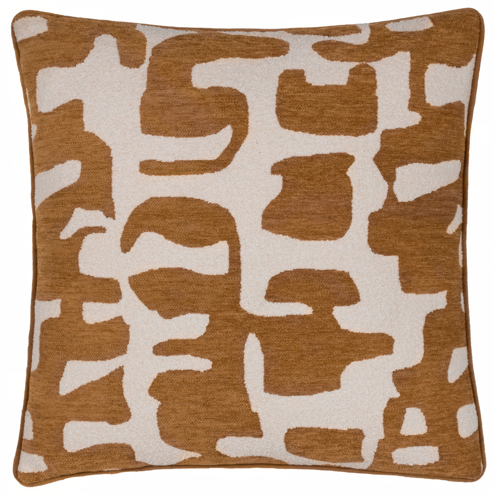 Caval Boucle Jacquard Cushion Bronze