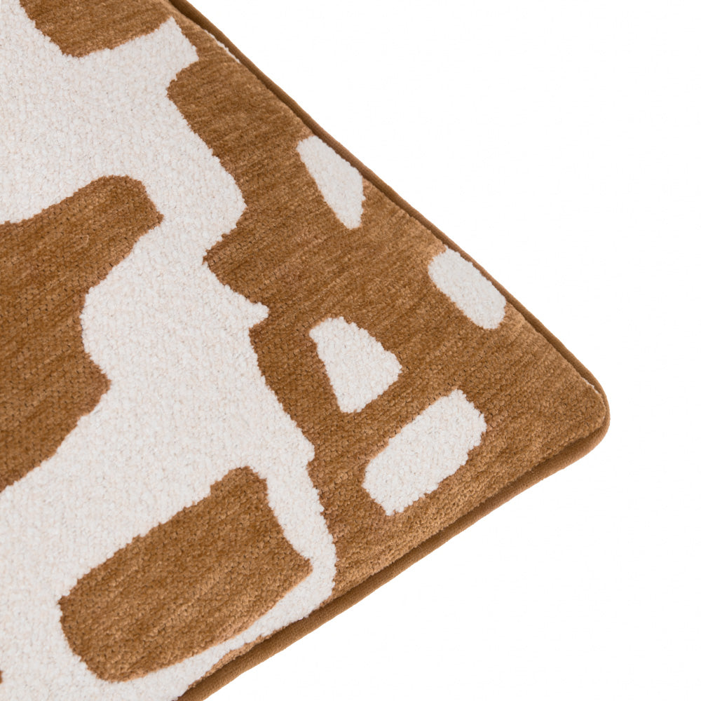 Caval Boucle Jacquard Cushion Bronze