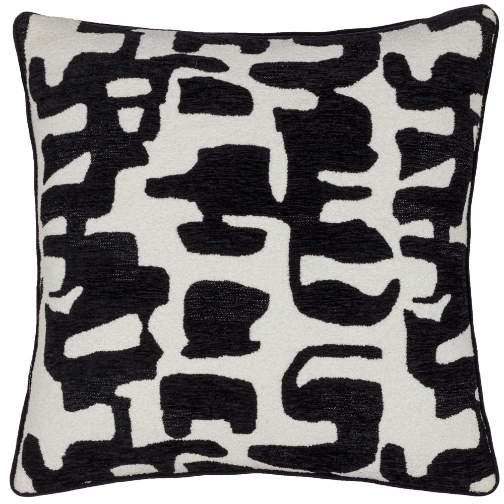 Caval Boucle Jacquard Cushion Mono