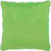 Heya Home Check It Boucle Fleece Cushion Cover in Go Green