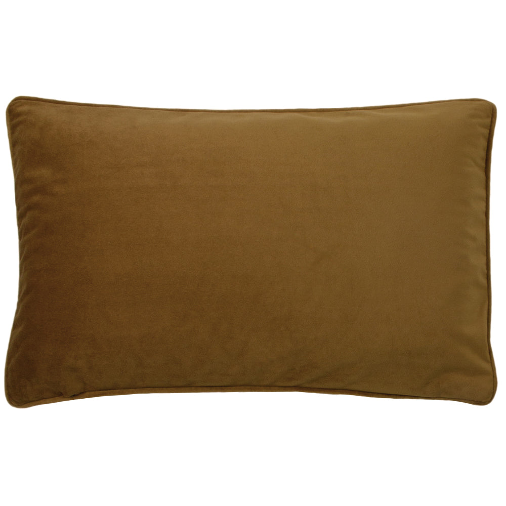 Cheetah Forest Velvet Cushion Gold