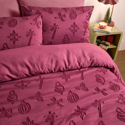  Purple Bedding - Christmas Soft Tufted Duvet Cover Set Berry Duvet Day