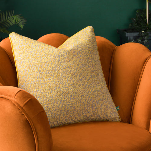 Abstract Yellow Cushions - Cirro  Cushion Cover Honey Wylder