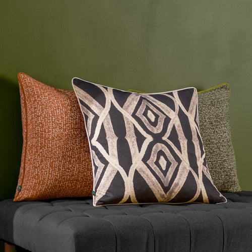 Abstract Green Cushions - Cirro  Cushion Cover Moss Wylder