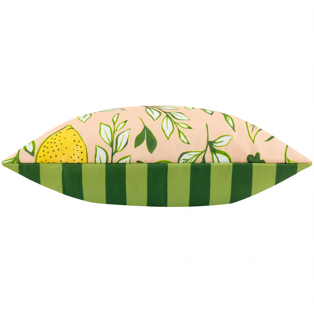 Citronello Printed Outdoor Cushion Peach