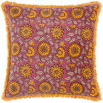 Paoletti Clarendon Cushion Cover in Plum