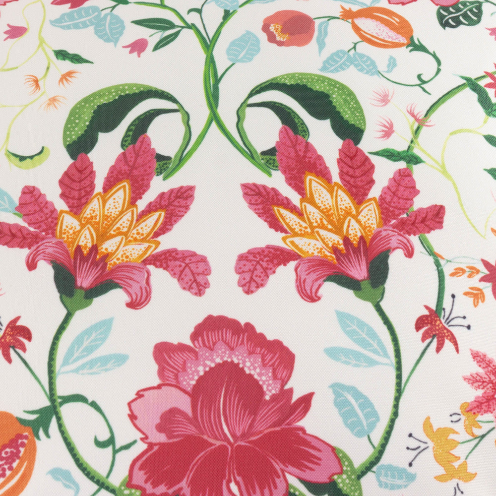 Claudia Floral Outdoor Cushion Candy Red