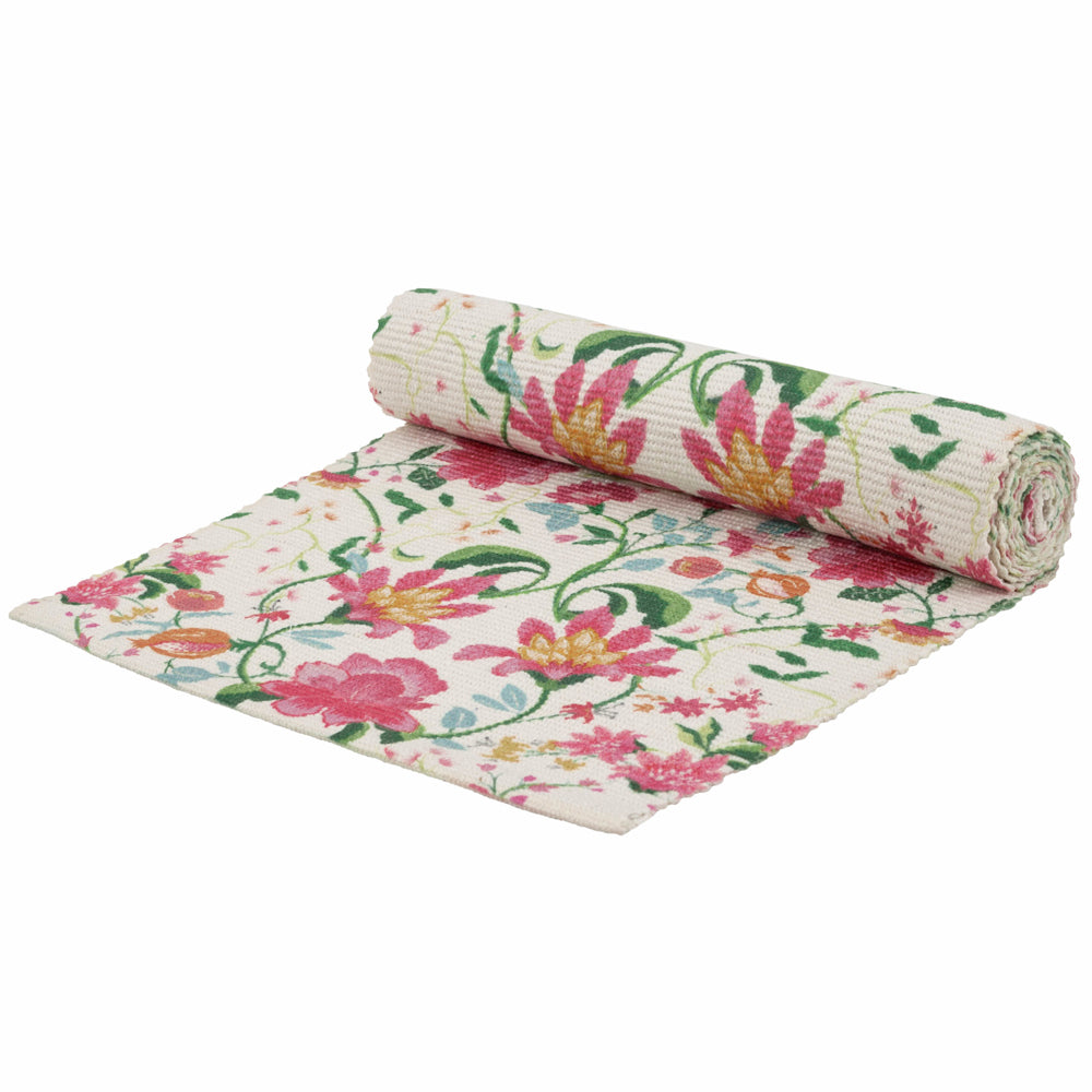 Claudia Indoor/Outdoor Table Runner Candy Red