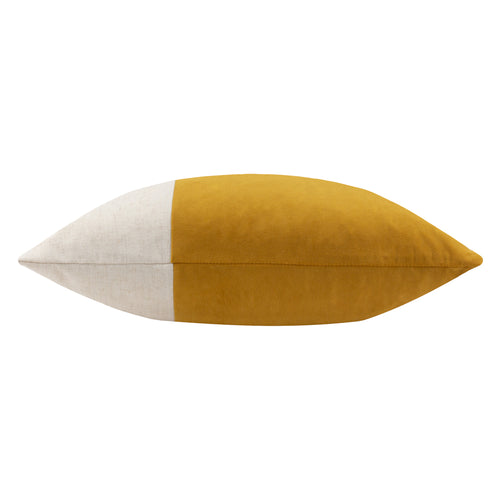 Plain Gold Cushions - Coba Washed Velvet Cushion Cover Gold furn.