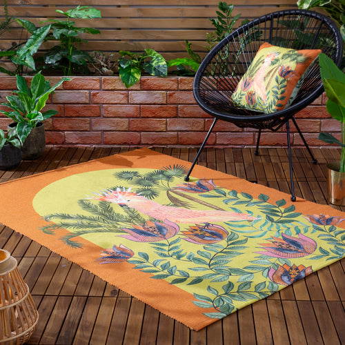 Animal Multi Cushions - Cockatoo Outdoor Cushion Cover Multicolour Wylder