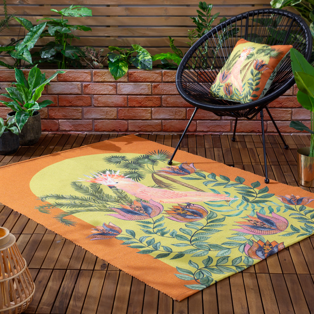 Cockatoo Outdoor Cushion Multicolour