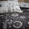 furn. Constellation Celestial Duvet Cover Set in Charcoal/Cream