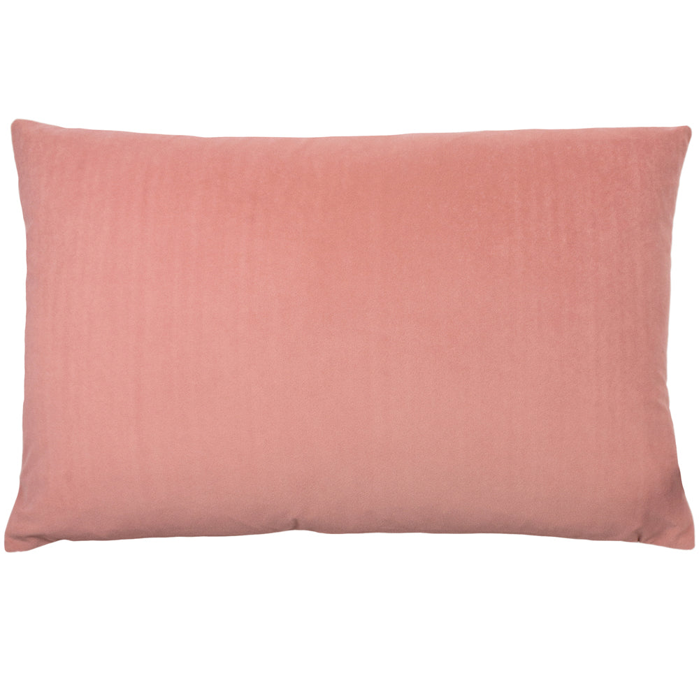Contra Velvet Cushion Blush