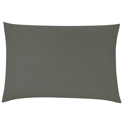 Plain Grey Cushions - Contra Velvet Cushion Cover Steel furn.