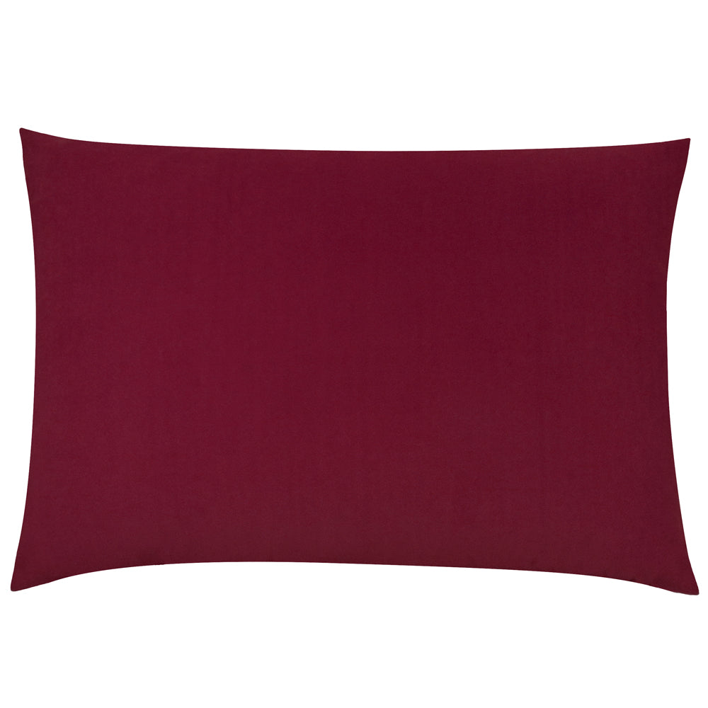 Contra Velvet Cushion Oxblood