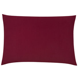 furn. Contra Velvet Cushion Cover in Oxblood