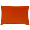 furn. Contra Velvet Cushion Cover in Tangerine