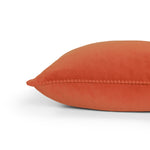 furn. Cosmo Rectangular Velvet Cushion Cover in Brick