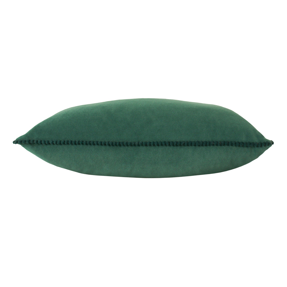 Cosmo Rectangular Velvet Cushion Marine Blue