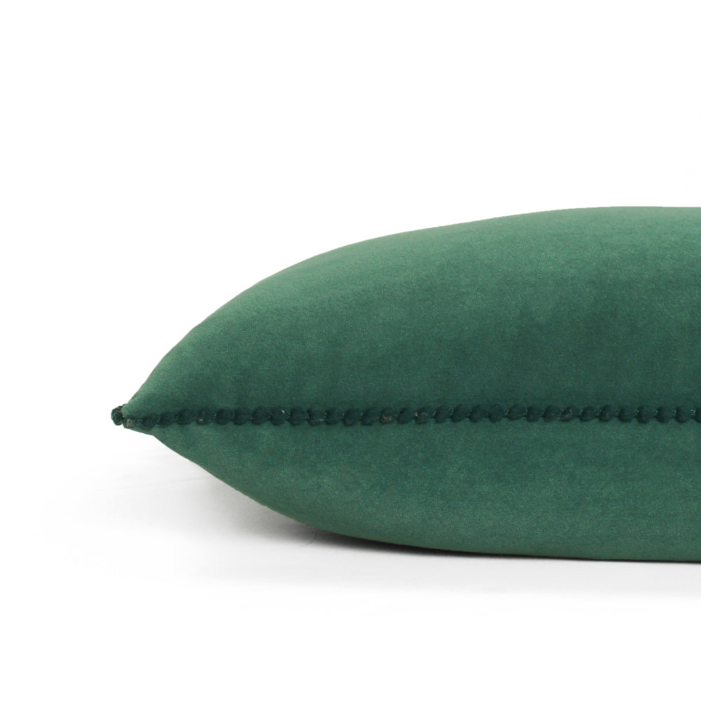 Cosmo Rectangular Velvet Cushion Marine Blue