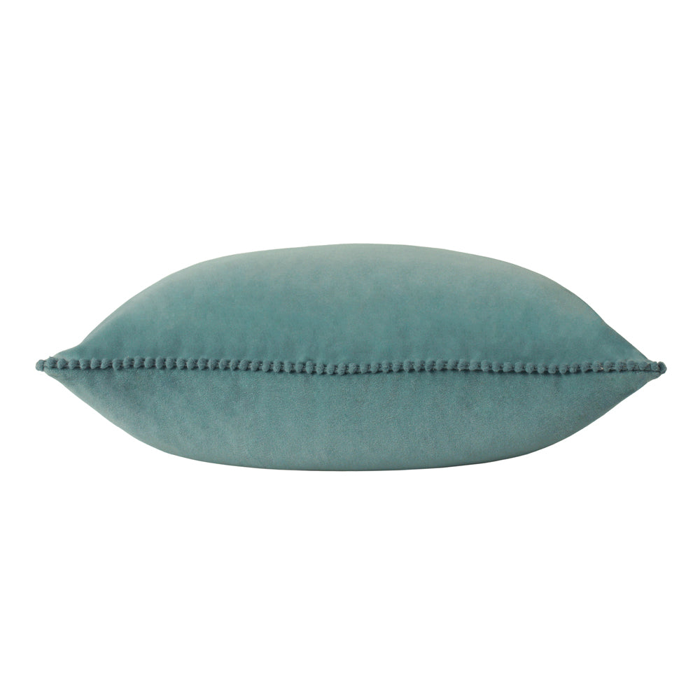 Cosmo Velvet Cushion Blue