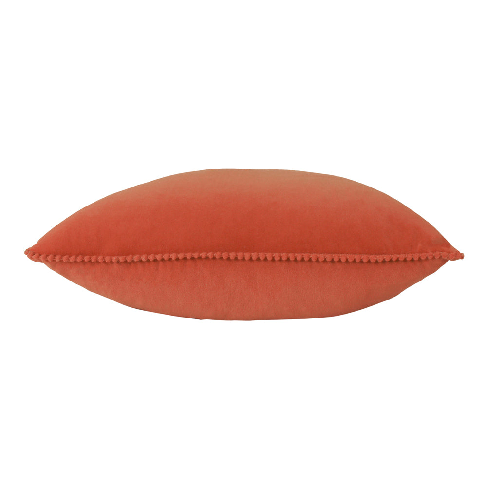 Cosmo Velvet Cushion Brick