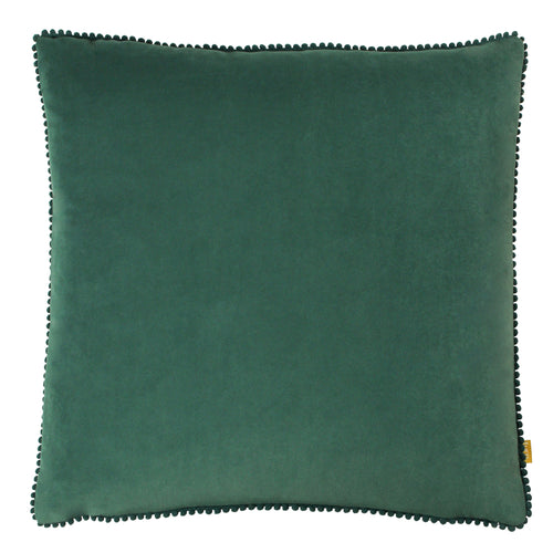 Plain Blue Cushions - Cosmo Velvet Cushion Cover Marine Blue furn.