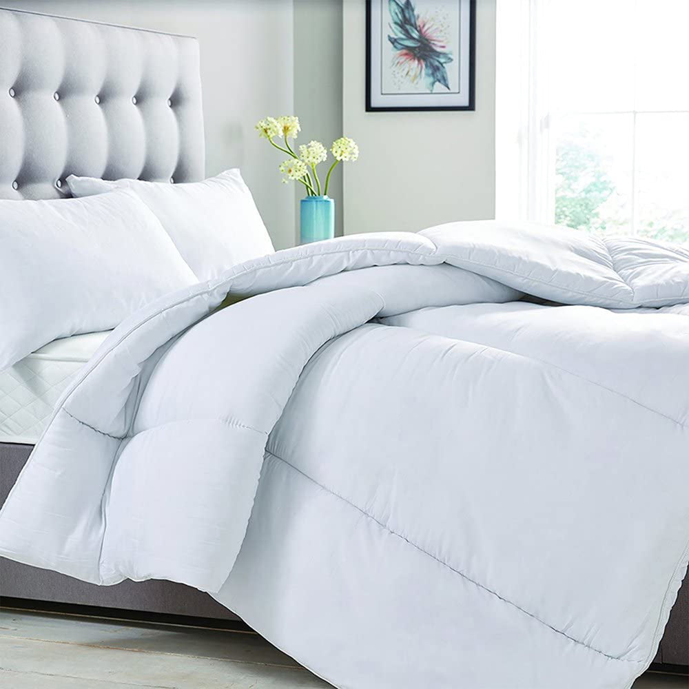 Essentials Anti-Allergy Quilt White