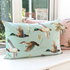 Evans Lichfield Country Duck Pond Rectangular Cushion Cover in Mint