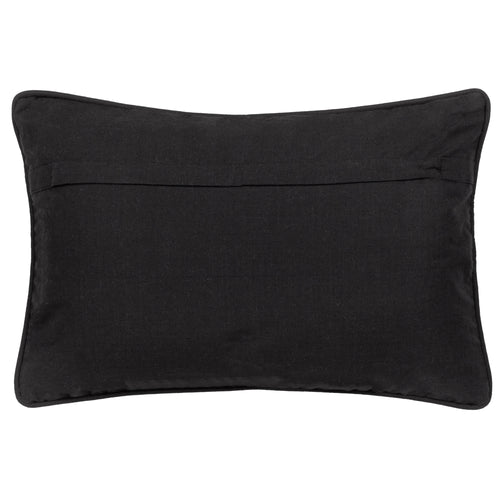 Striped Black Cushions - Cove Ribbed Cushion Cover Black Yard