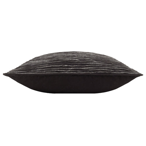 Striped Black Cushions - Cove Ribbed Cushion Cover Black Yard