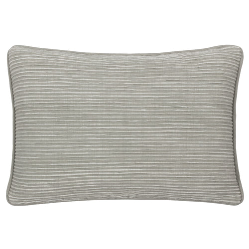 Striped Grey Cushions - Cove Ribbed Cushion Cover Grey Yard