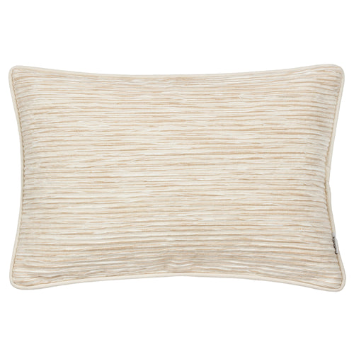 Striped Beige Cushions - Cove Ribbed Cushion Cover Natural Yard