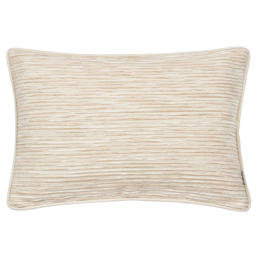 Cove Beige Ribbed Cushion Cover Natural Cushions Yard