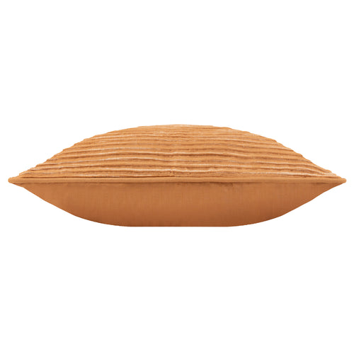 Striped Brown Cushions - Cove Ribbed Cushion Cover Pecan Yard