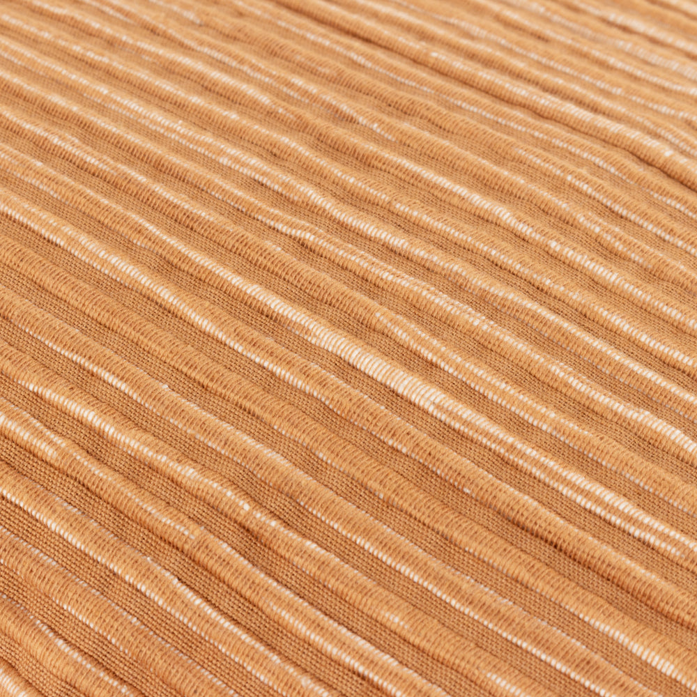 Cove Ribbed Cushion Pecan