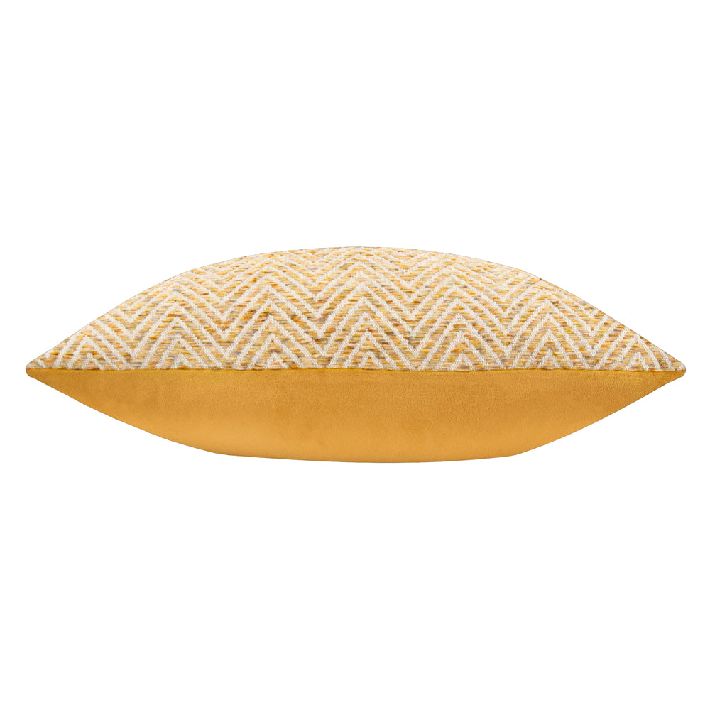 Croft Twill Woven Cushion Honey