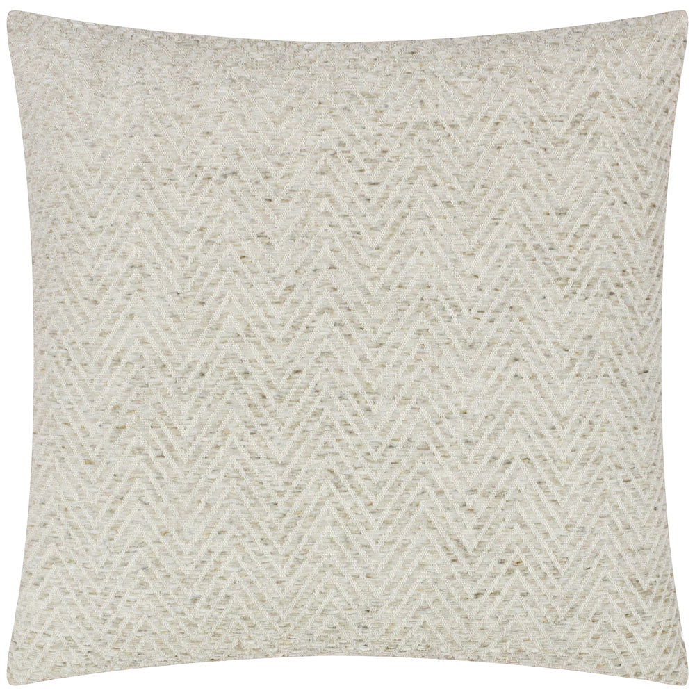 Croft Twill Woven Cushion Natural
