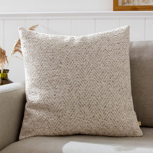  Beige Cushions - Croft Twill Woven Cushion Cover Natural Wylder