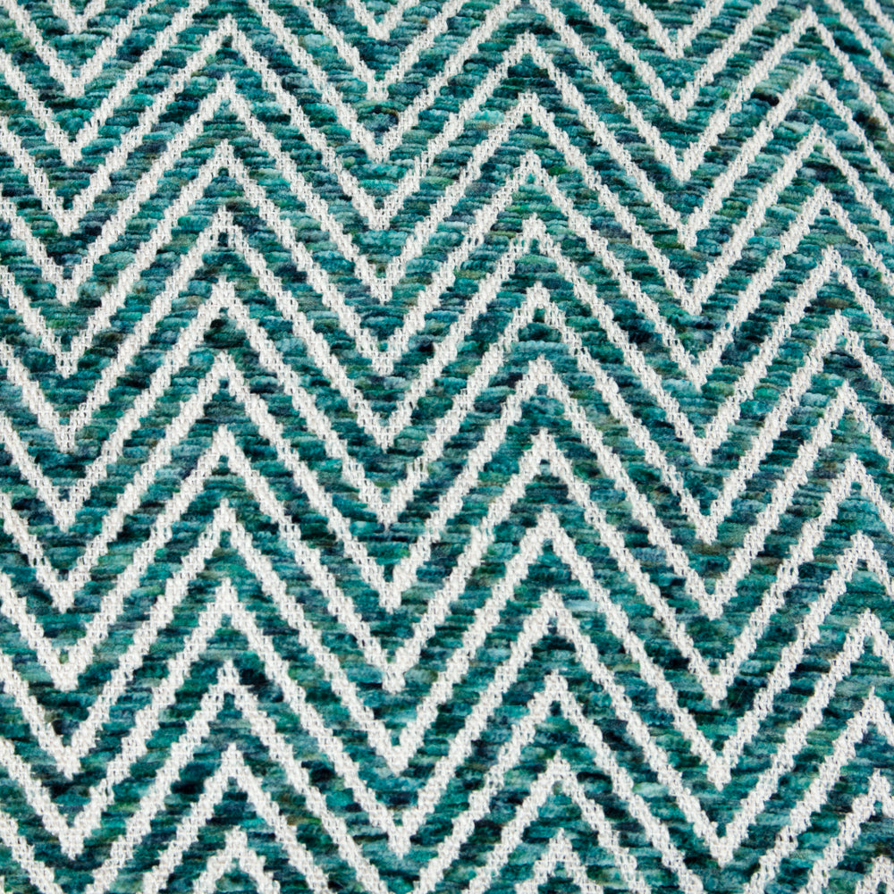 Croft Twill Woven Cushion Teal
