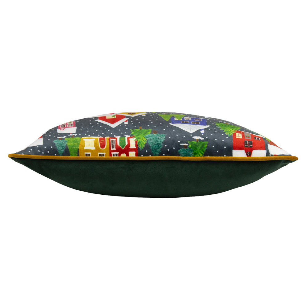 Christmas Together Twilight Town Cushion Multicolour