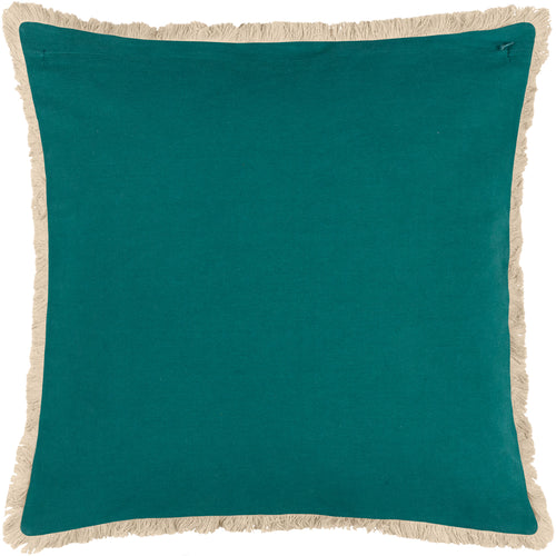 Floral Blue Cushions - Cypressa Floral Mosaic Cushion Cover Teal furn.