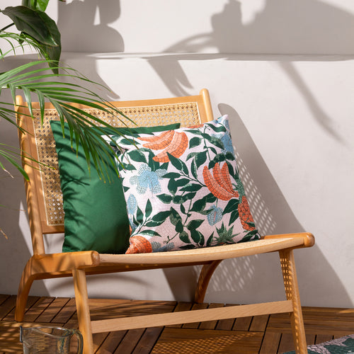 Floral Green Cushions - Cypressa Outdoor Cushion Cover Jade furn.