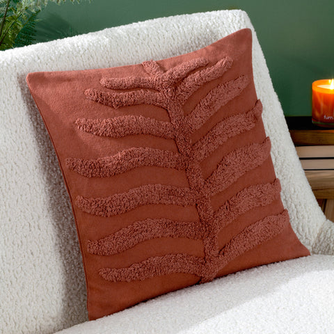 Dakota Red Tufted Cushion Cover | Clay Cushions | furn. – Furn.com