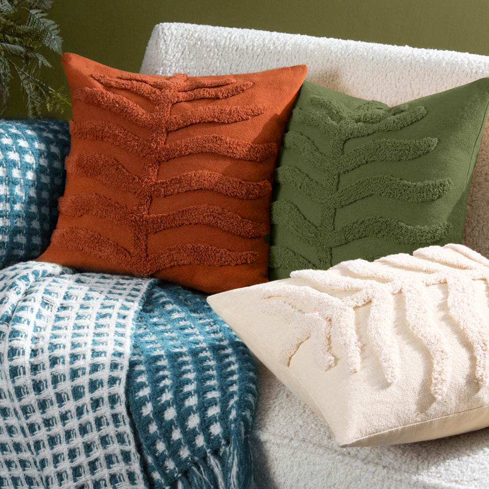 Dakota Tufted Cushion Forest